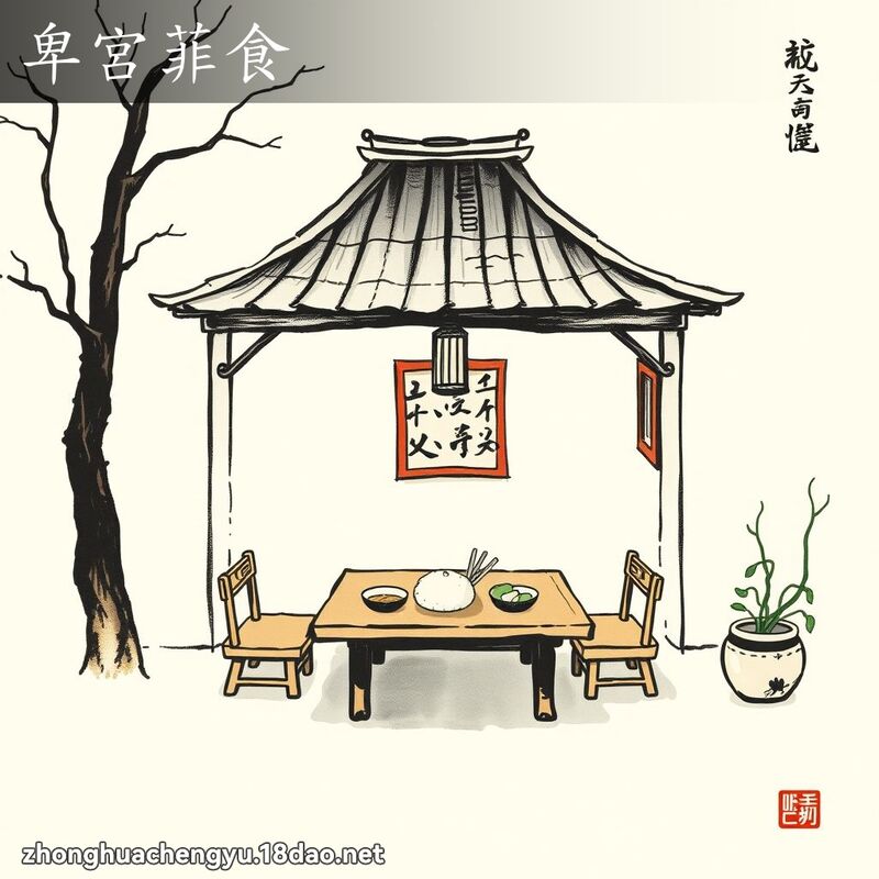 卑宮菲食 配图