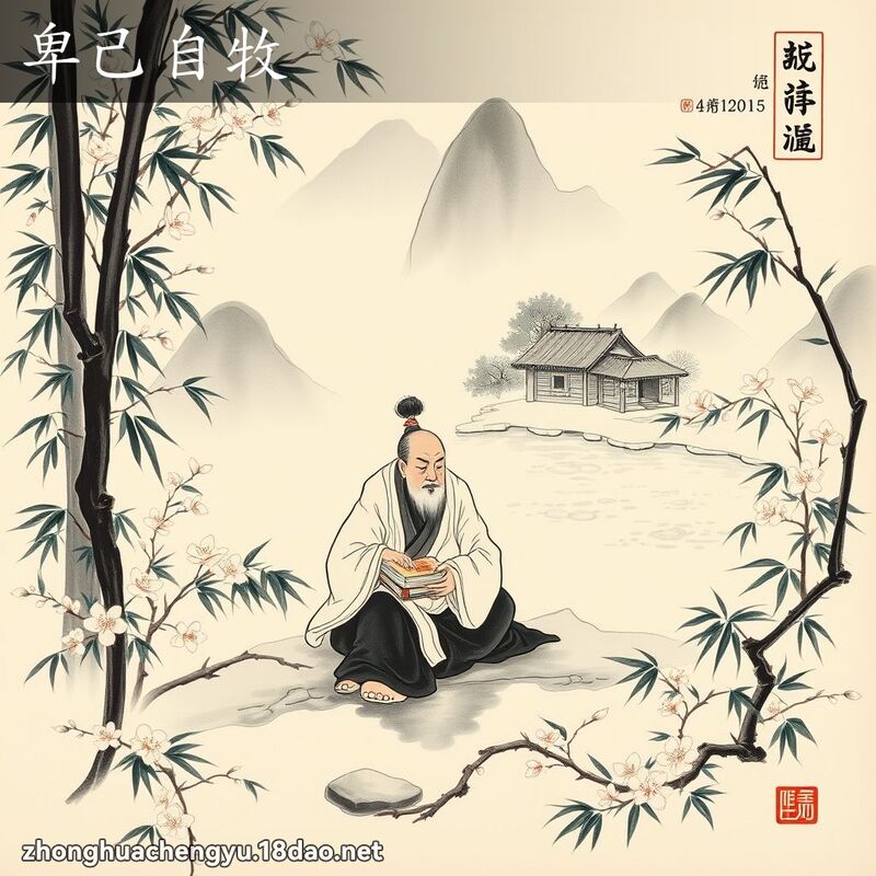 卑己自牧 配图