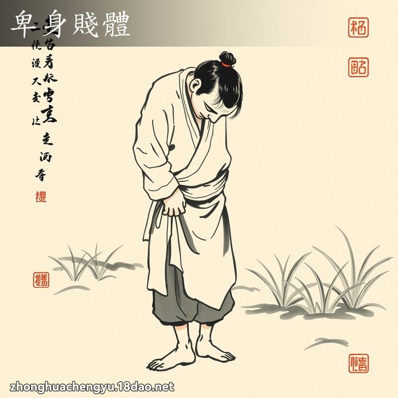 卑身賤體 配图
