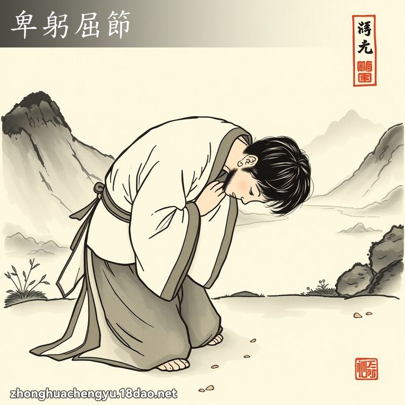 卑躬屈節 配图