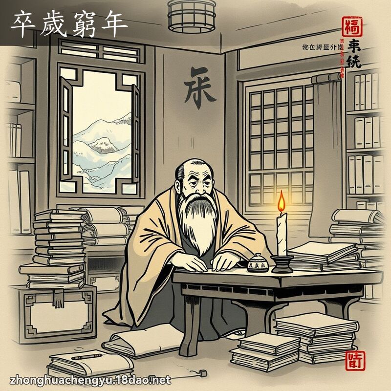 卒歲窮年 配图