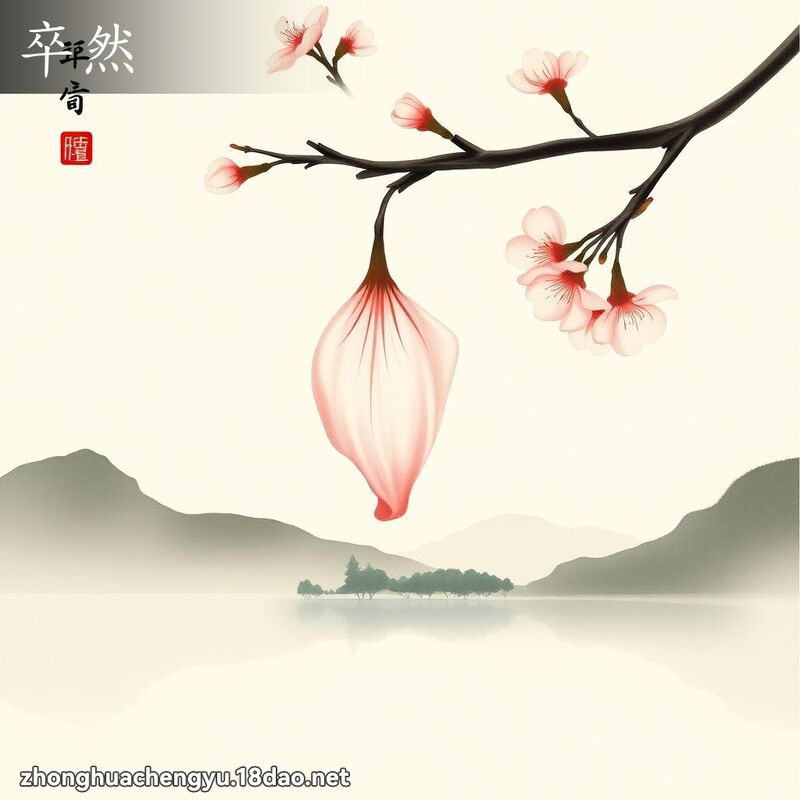 卒然 配图