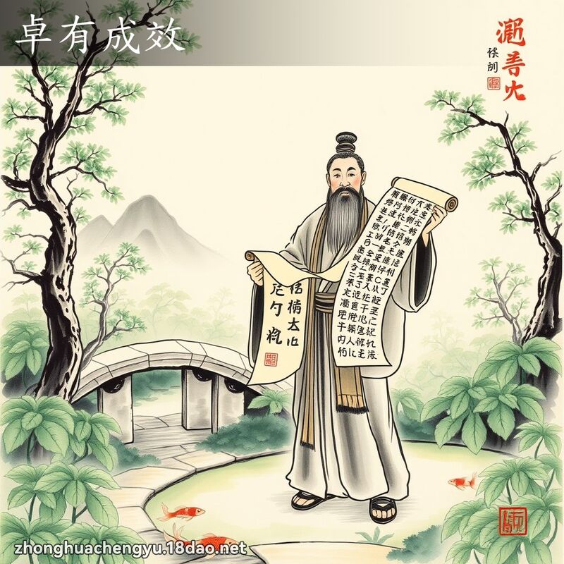 卓有成效 配图