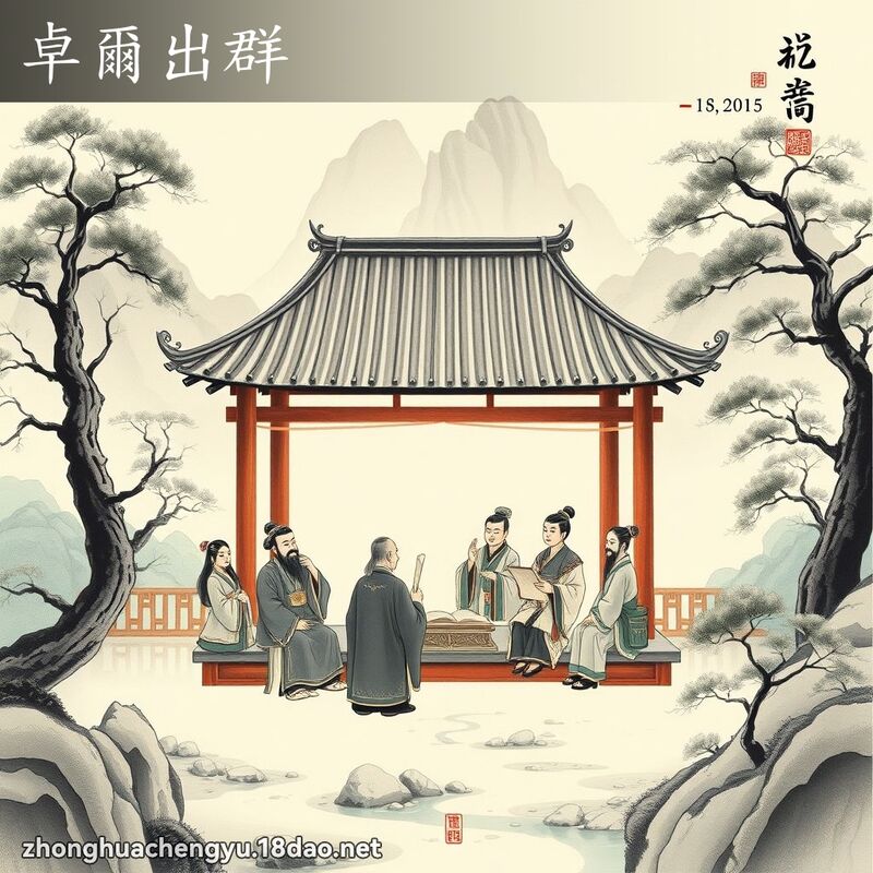 卓爾出群 配图