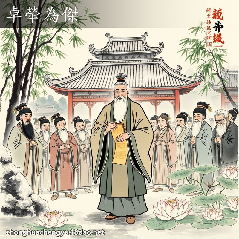 卓犖為傑 配图