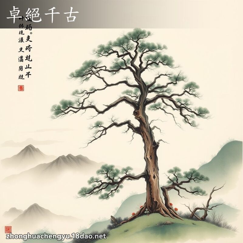 卓絕千古 配图