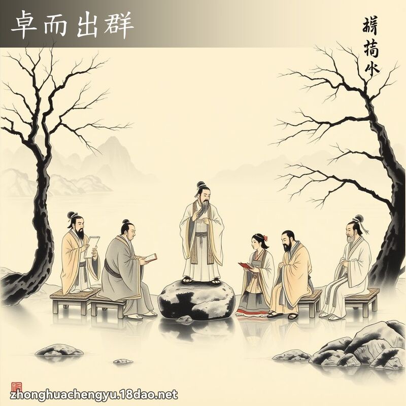 卓而出群 配图