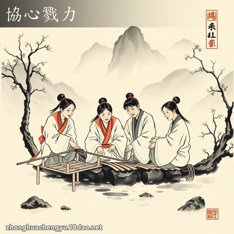協心戮力 配图
