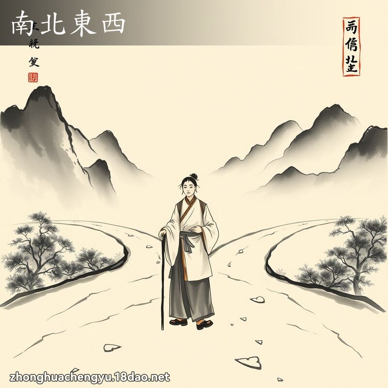 南北東西 配图