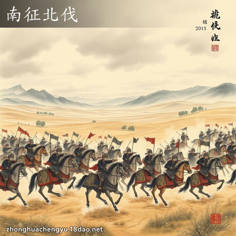 南征北伐 配图