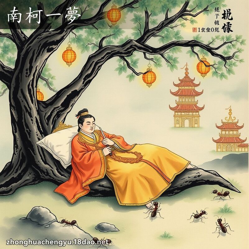 南柯一夢 配图