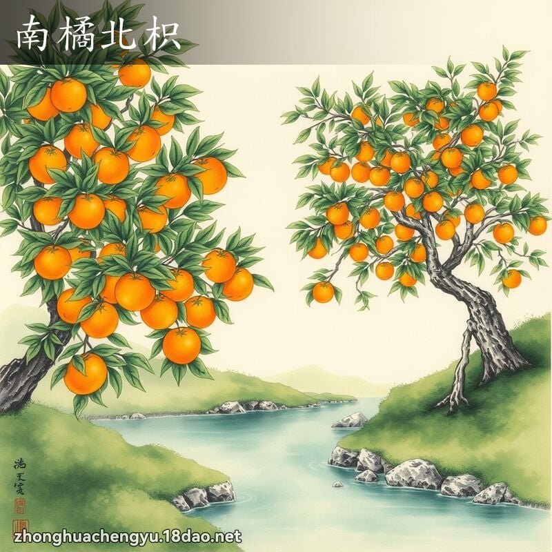南橘北枳 配图