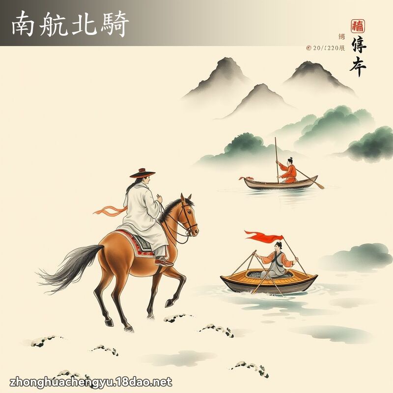 南航北騎 配图