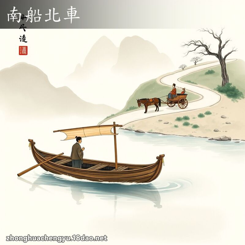 南船北車 配图