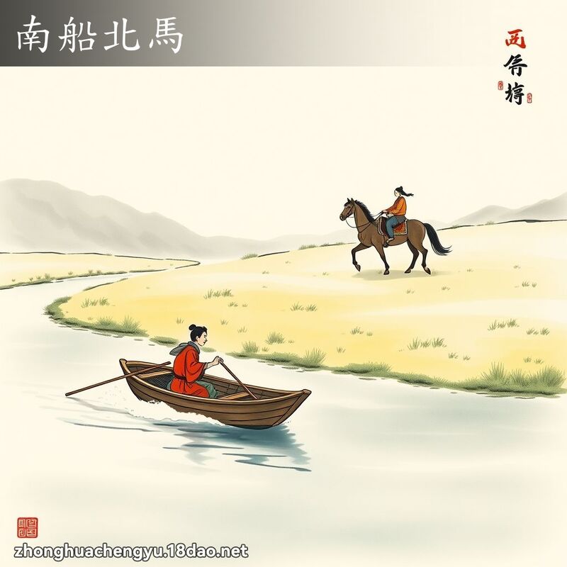 南船北馬 配图