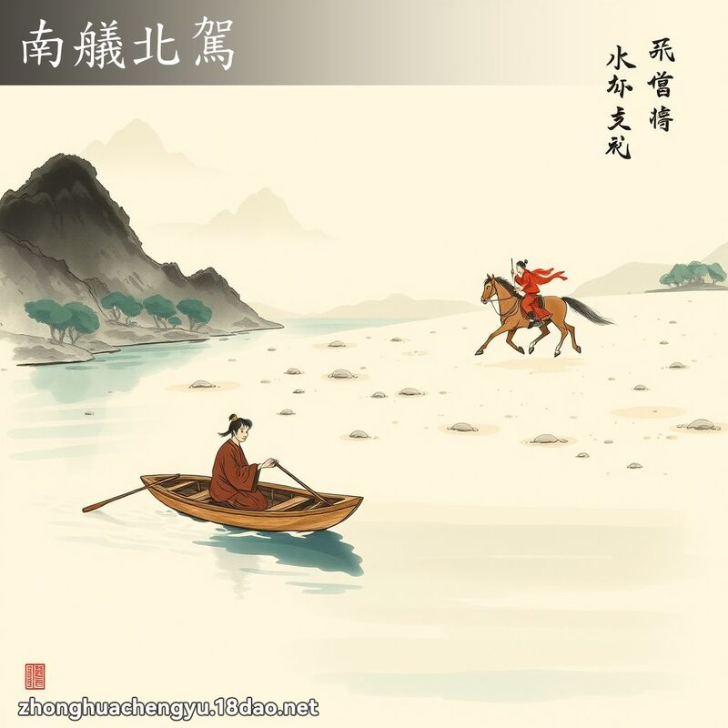 南艤北駕 配图