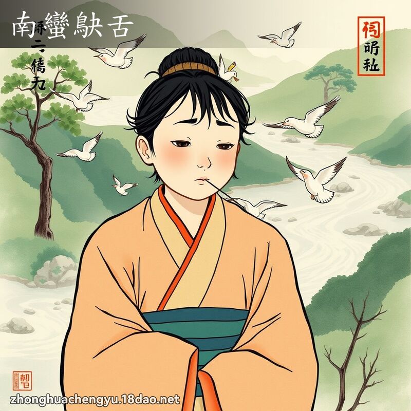 南蠻鴃舌 配图