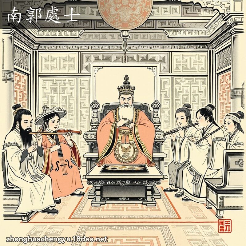 南郭處士 配图