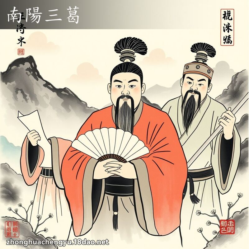 南陽三葛 配图