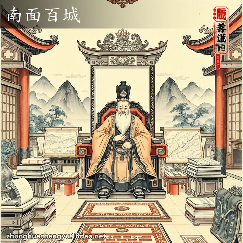 南面百城 配图