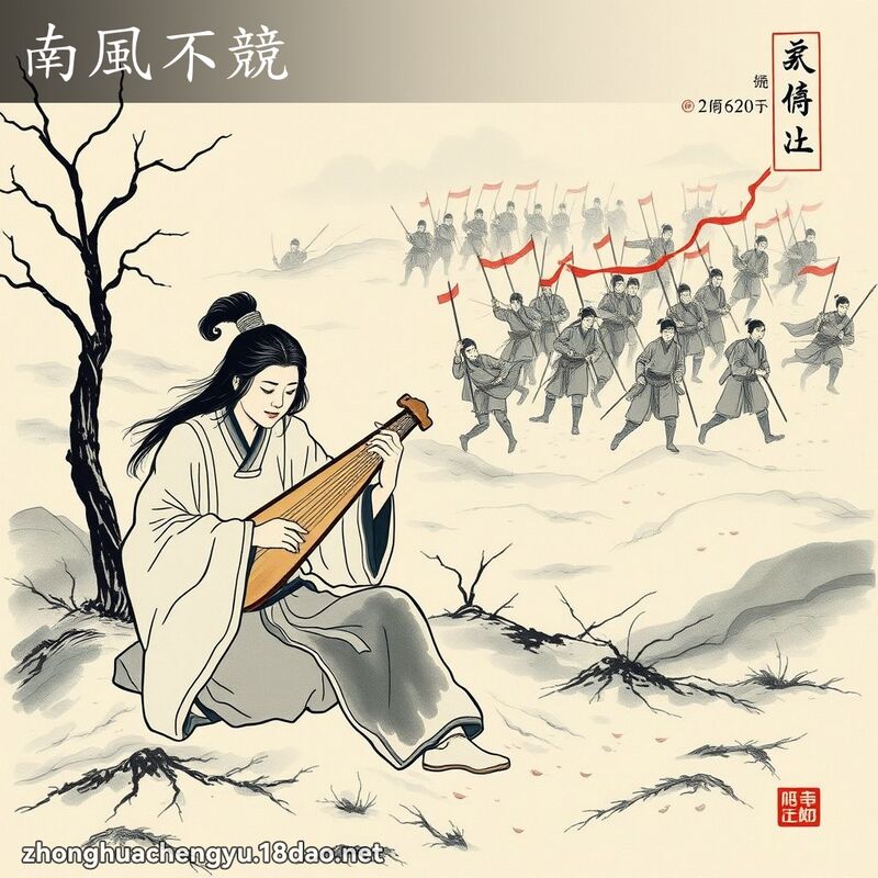 南風不競 配图
