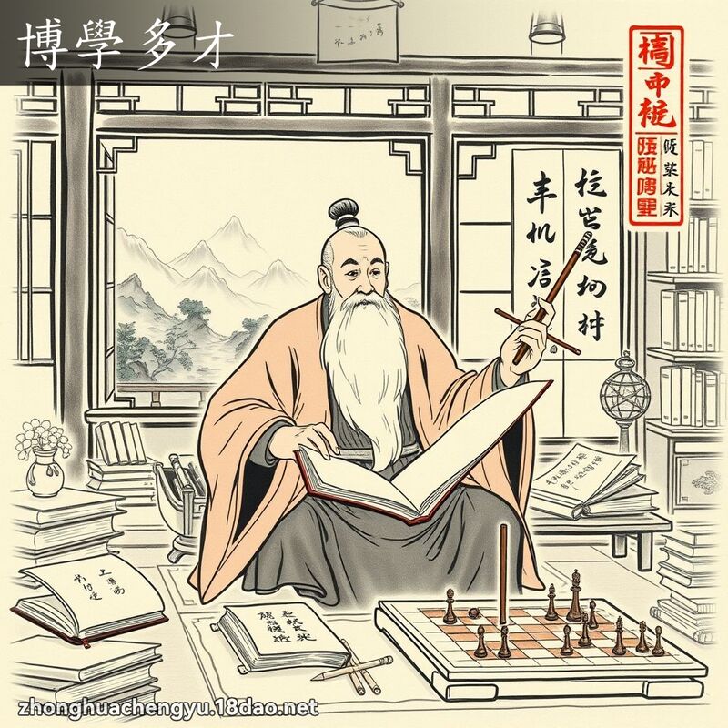 博學多才 配图