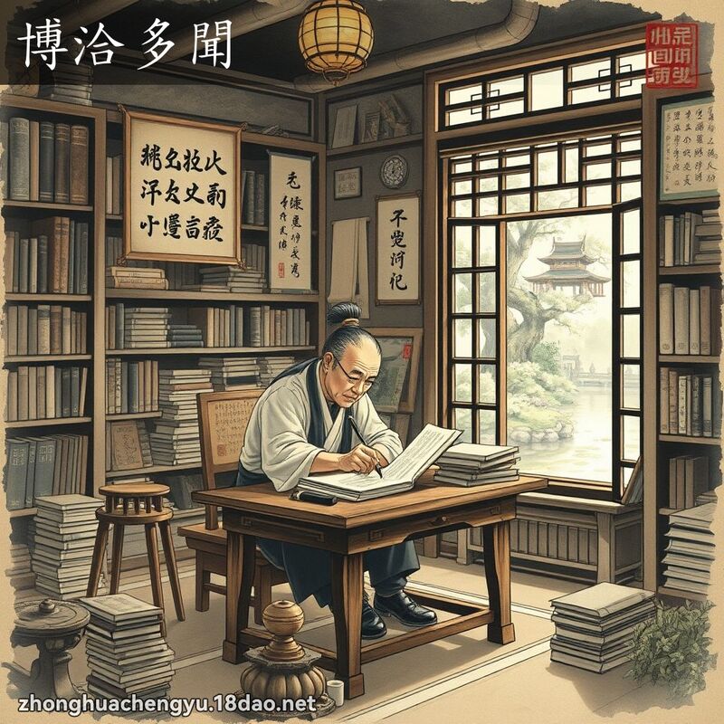 博洽多聞 配图