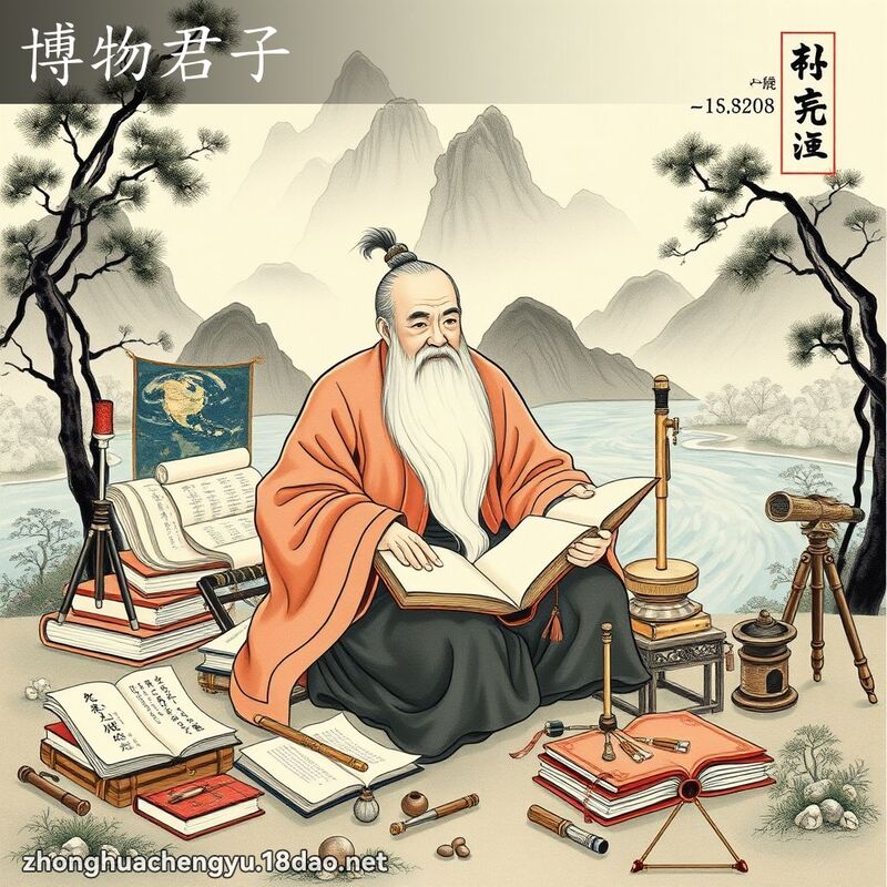 博物君子 配图