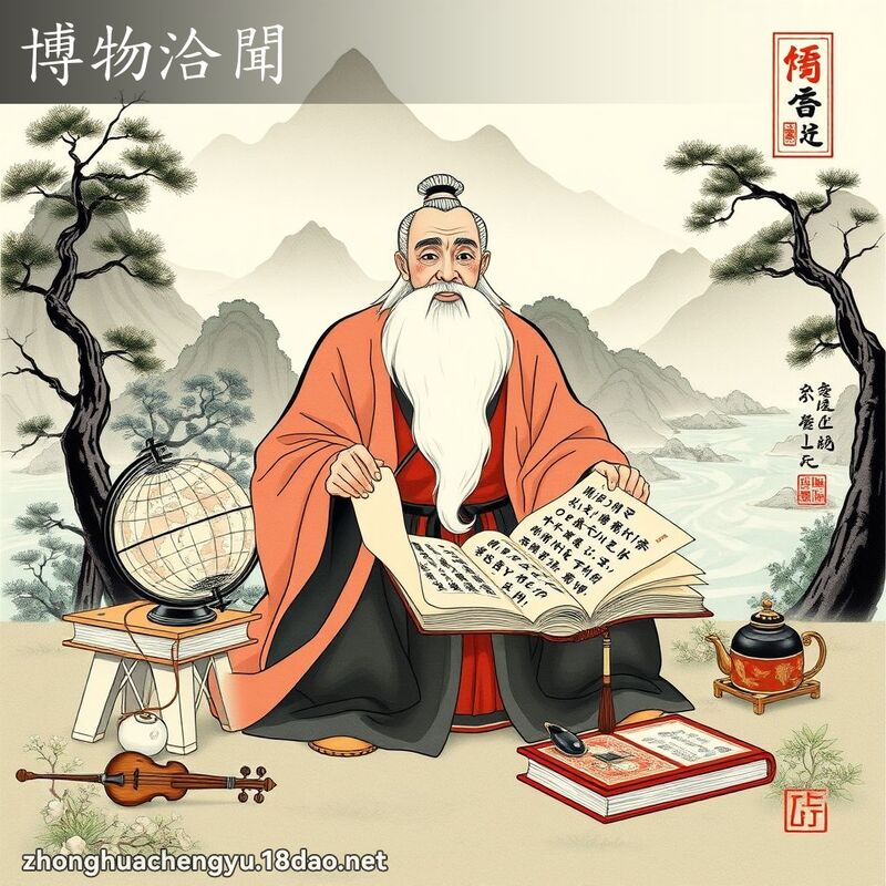 博物洽聞 配图