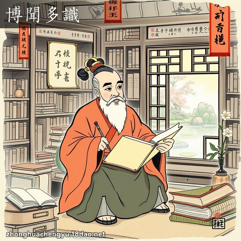 博聞多識 配图