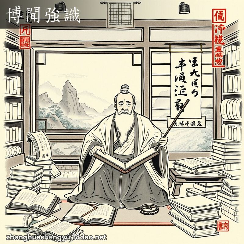 博聞強識 配图