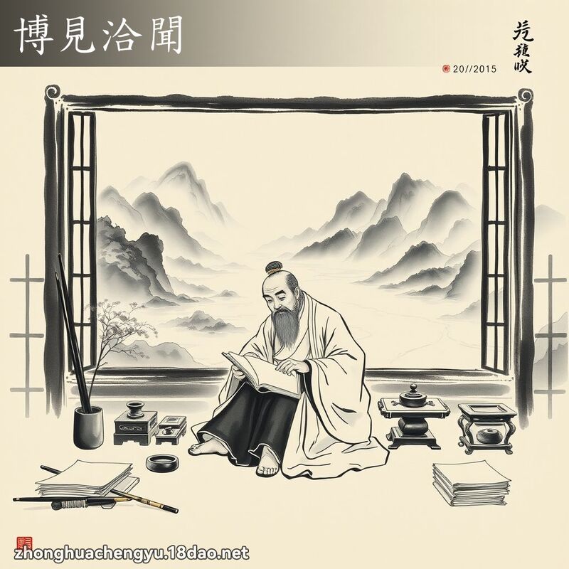 博見洽聞 配图