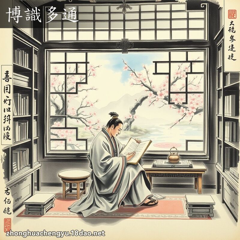 博識多通 配图
