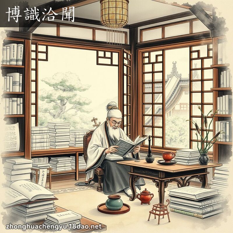 博識洽聞 配图