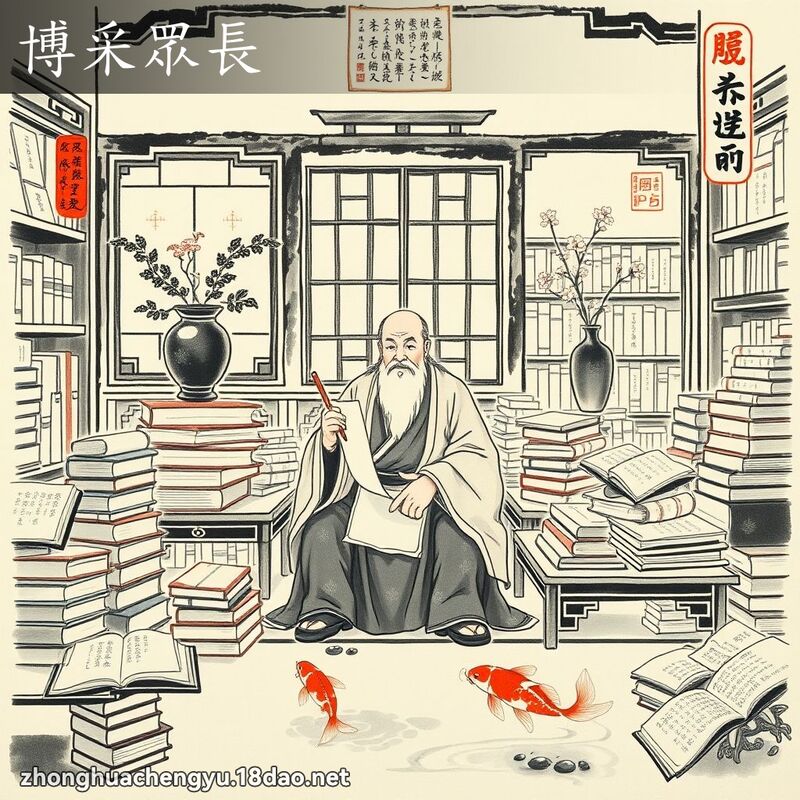 博采眾長 配图