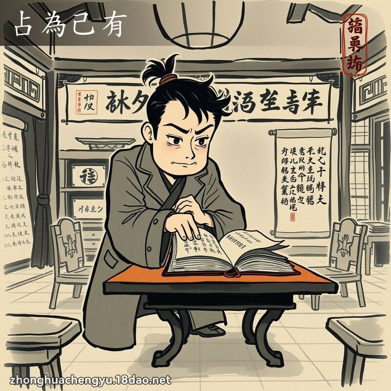 占為己有 配图