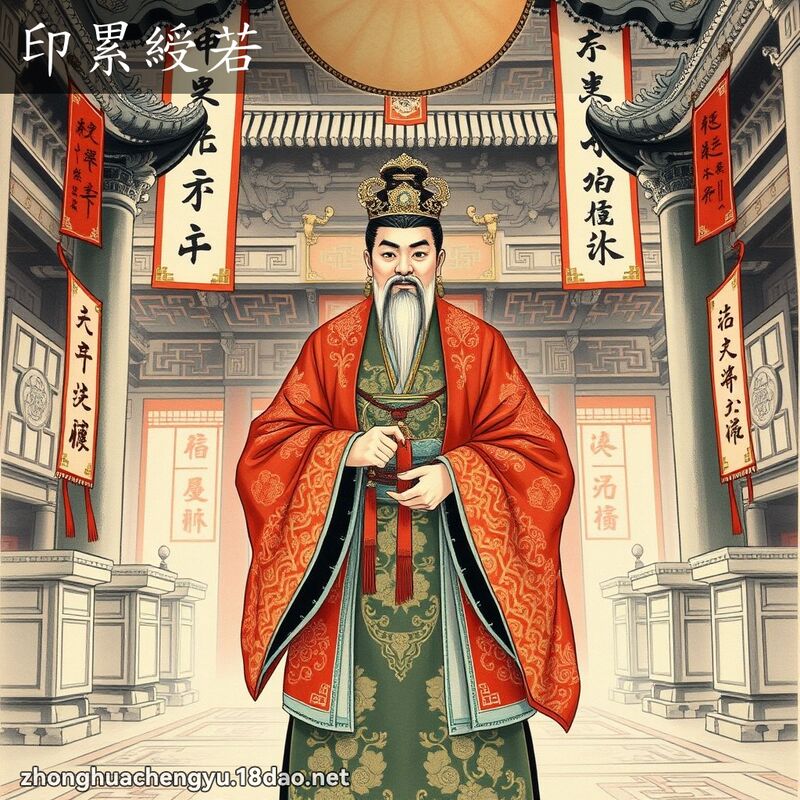 印累綬若 配图