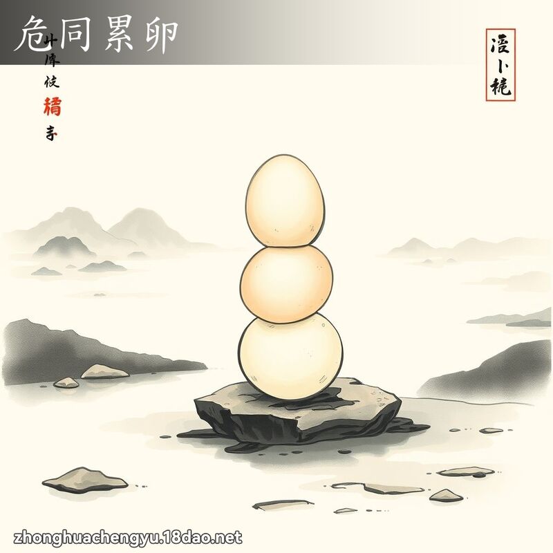 危同累卵 配图