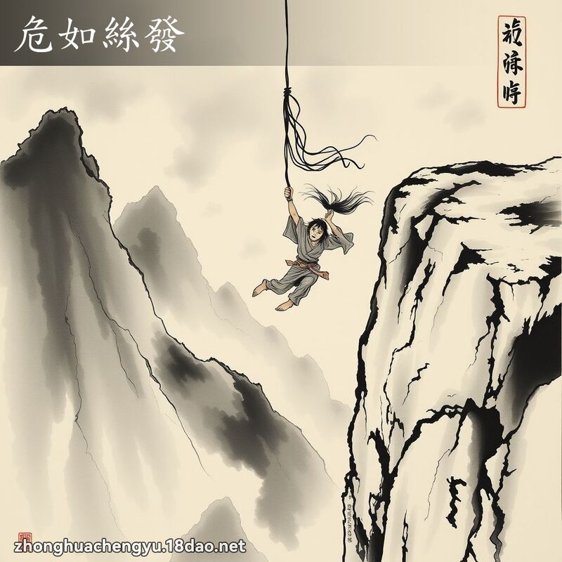 危如絲發 配图