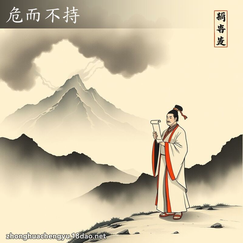 危而不持 配图