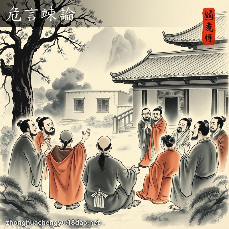 危言竦論 配图