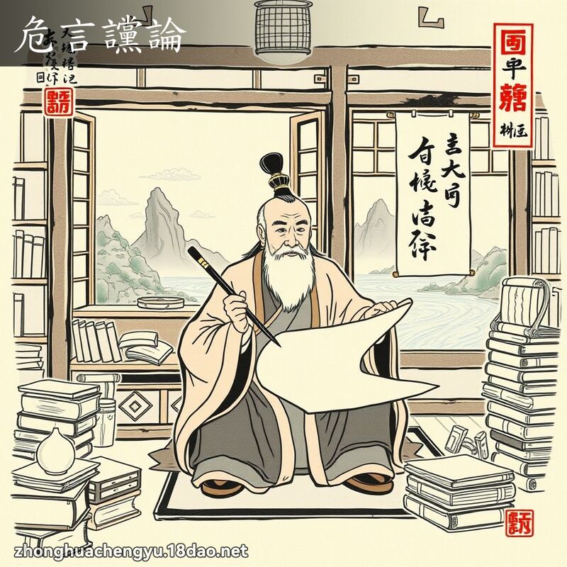 危言讜論 配图