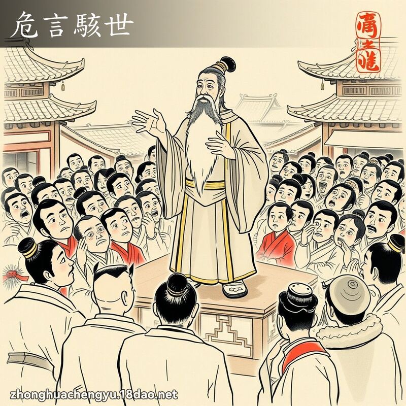 危言駭世 配图