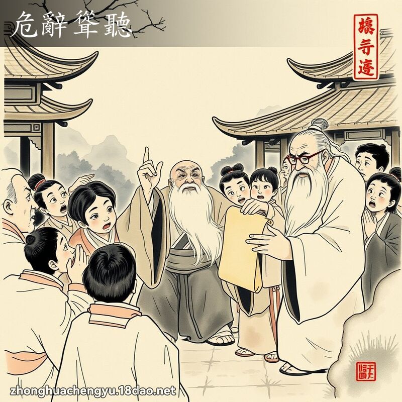 危辭聳聽 配图