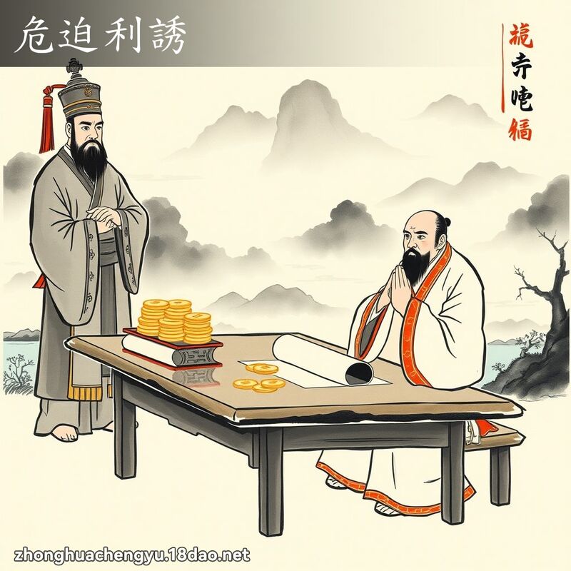 危迫利誘 配图