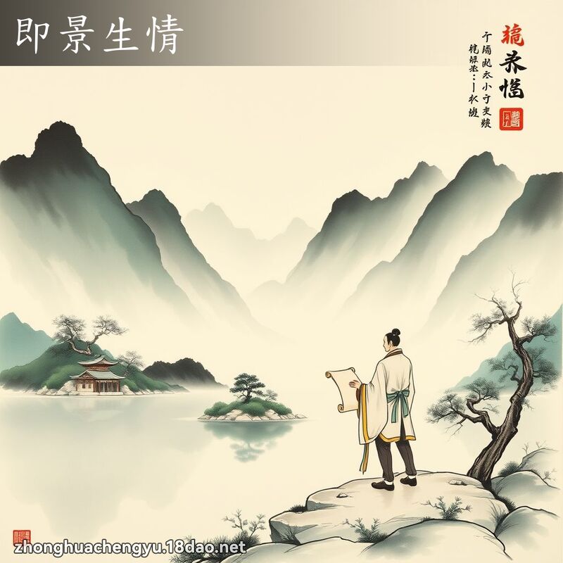 即景生情 配图