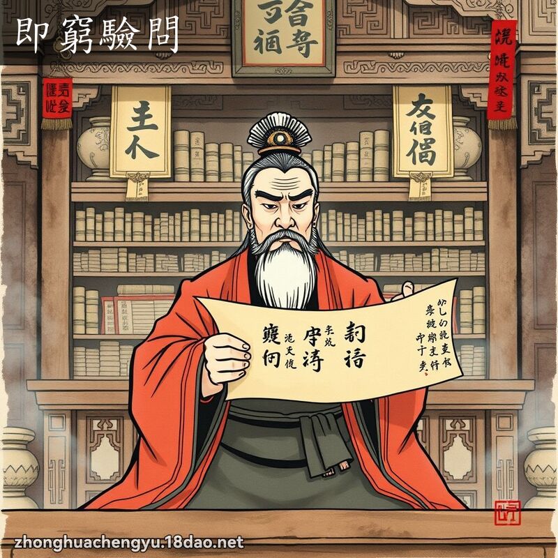 即窮驗問 配图