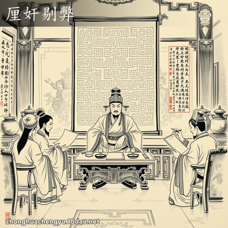 厘奸剔弊 配图