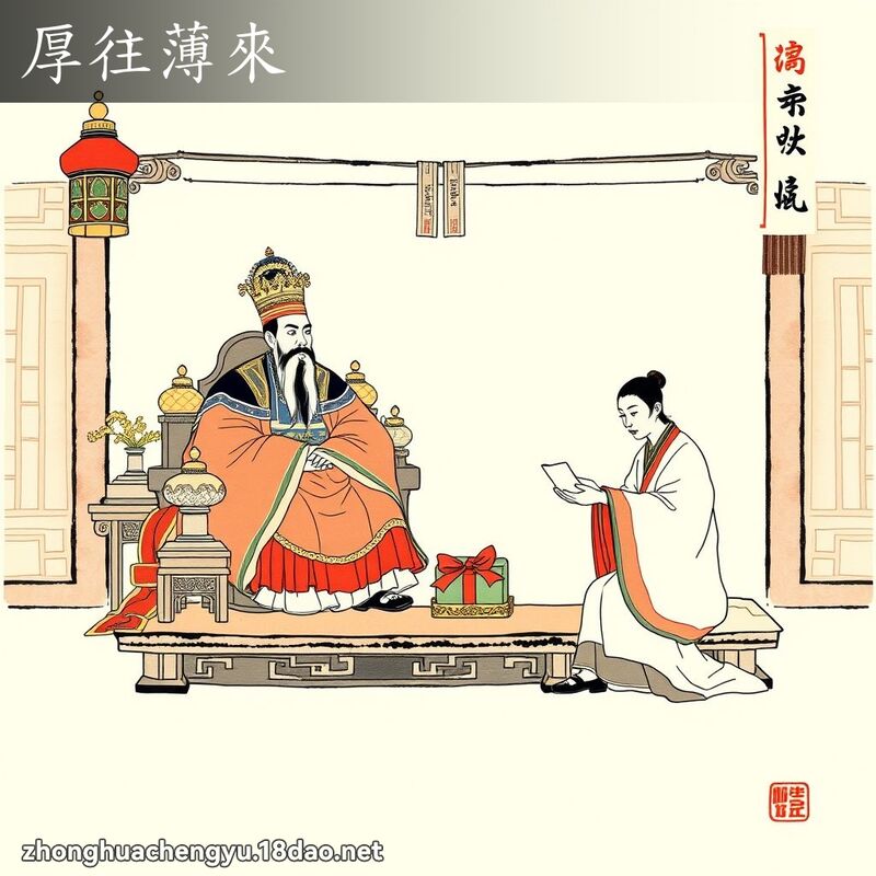 厚往薄來 配图
