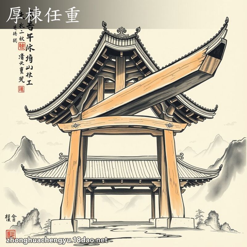 厚棟任重 配图